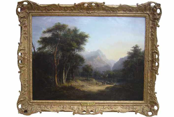 Oil on canvas by Alexander Nasmyth 1758-1840